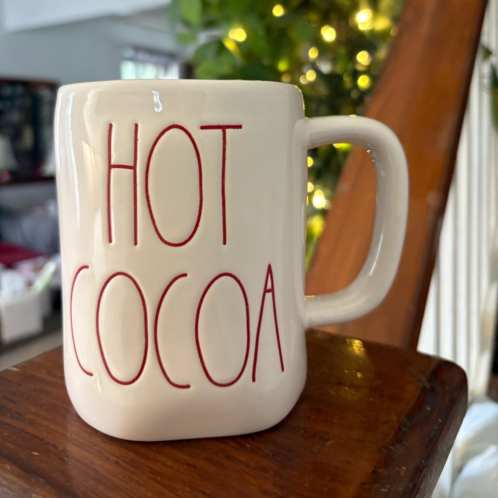 Rae Dunn Hot Cocoa Mug 20 Oz